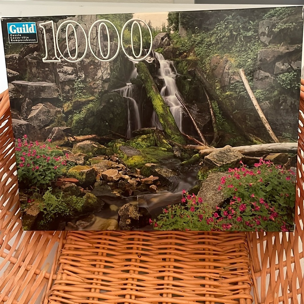 Guild Jigsaw Puzzle 1000 Pc Mount Rainer National Park Washington